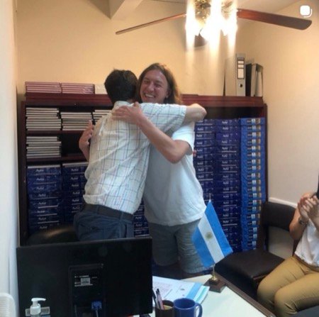 Celebrating the moment citizenship comes through